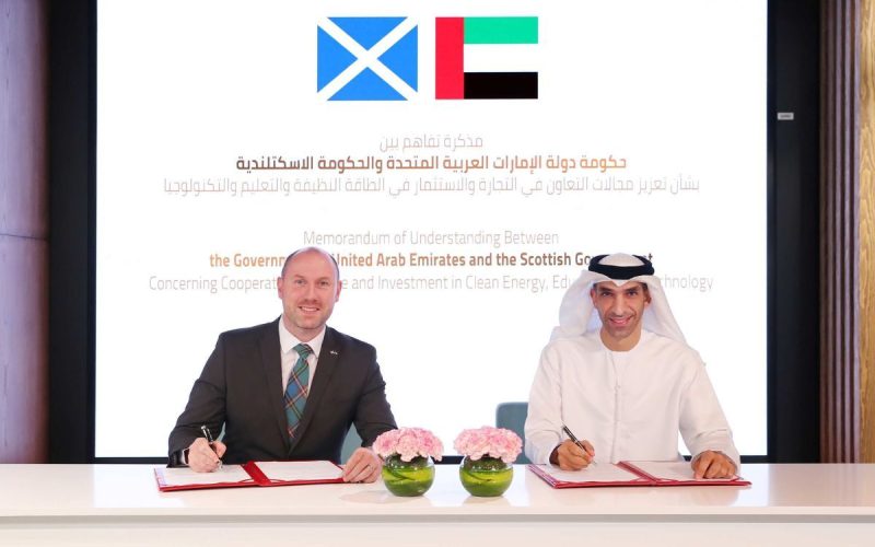 Scotland strengthens UAE trade ties