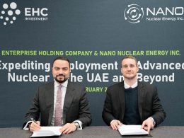 NANO Nuclear Energy Signs Memorandum of Understanding with EHC Investment L.L.C to Advance Micro Modular Reactor Deployment in the UAE