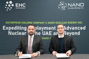 NANO Nuclear Energy Signs Memorandum of Understanding with EHC Investment L.L.C to Advance Micro Modular Reactor Deployment in the UAE