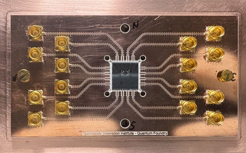 TII Launches Cloud Service Providing Access to In- House Quantum Processing Units