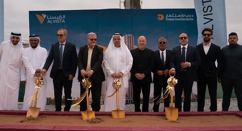 Dubai Investments Breaks Ground on Landmark Al Vista Mixed Use Development in Meydan, Commences Main Construction Works